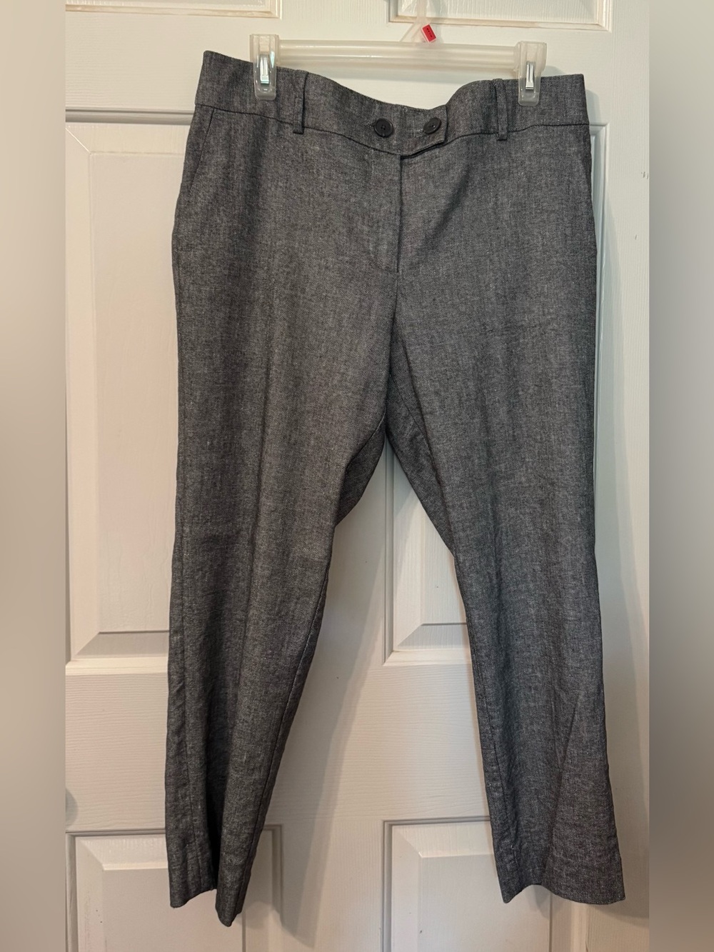 Loft Gray Dress Pants - Ankle Length